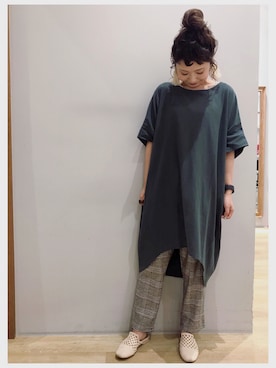 tomopuuさん（レディース・152cm）の夏コーディネート