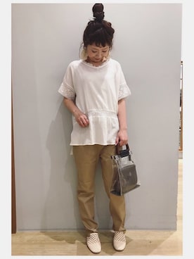 tomopuuさん（レディース・152cm）の夏コーディネート