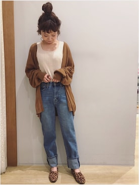 tomopuuさん（レディース・152cm）の秋コーディネート