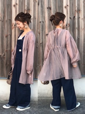 tomopuuさん（レディース・152cm）の秋コーディネート