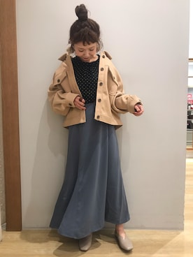 tomopuuさん(レディース・152cm)の秋コーディネート