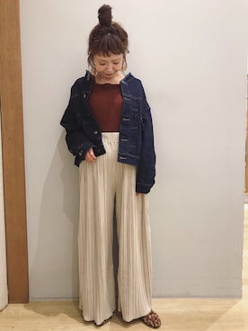tomopuuさん（レディース・152cm）の秋コーディネート