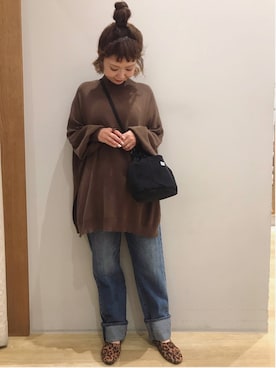 tomopuuさん(レディース・152cm)の秋コーディネート