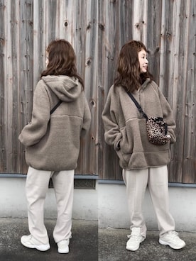 tomopuuさん（レディース・152cm）の冬コーディネート