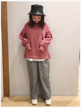 tomopuuさん（レディース・152cm）の冬コーディネート