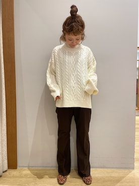 tomopuuさん(レディース・152cm)の冬コーディネート