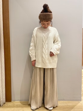 tomopuuさん（レディース・152cm）の冬コーディネート