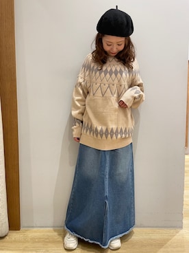 tomopuuさん(レディース・152cm)の冬コーディネート