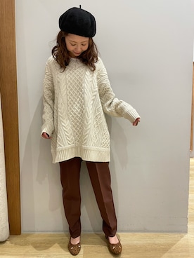 「あけましておめでとうございます！」｜tomopuuさん（レディース・152cm）の冬コーディネート