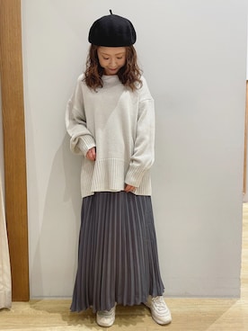 tomopuuさん（レディース・152cm）の冬コーディネート