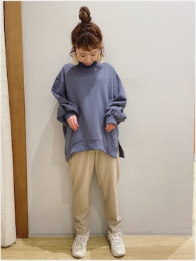 tomopuuさん（レディース・152cm）の冬コーディネート