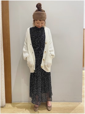 tomopuuさん（レディース・152cm）の冬コーディネート