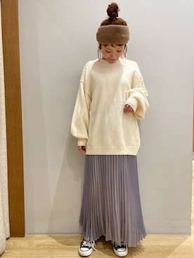 「イオンモール新小松」｜tomopuuさん（レディース・152cm）の冬コーディネート