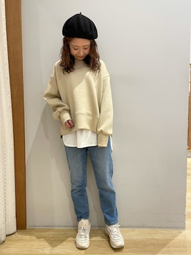 tomopuuさん（レディース・152cm）の冬コーディネート