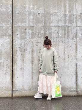 「SLURR（スラ―）のアイテム」を使った、tomopuuさん（レディース・152cm）の冬コーディネート