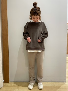 tomopuuさん（レディース・152cm）の冬コーディネート