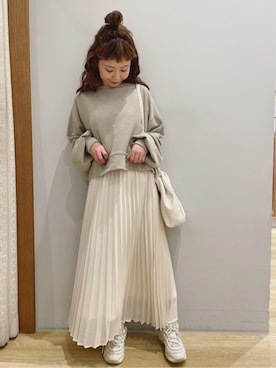 「イオンモール新小松」｜tomopuuさん（レディース・152cm）の冬コーディネート