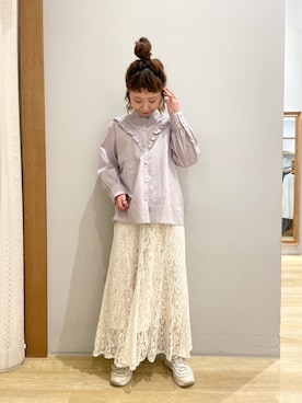 tomopuuさん（レディース・152cm）の春コーディネート