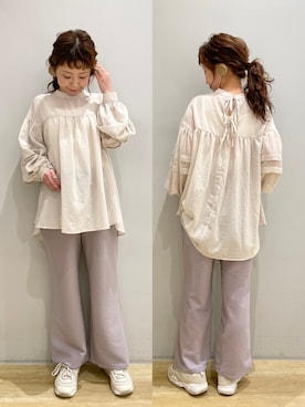 tomopuuさん（レディース・152cm）の春コーディネート