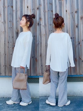 tomopuuさん(レディース・152cm)の春コーディネート