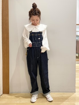 「SLURR（スラ―）のアイテム」を使った、tomopuuさん（レディース・152cm）の春コーディネート