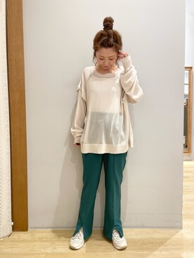 tomopuuさん（レディース・152cm）の春コーディネート