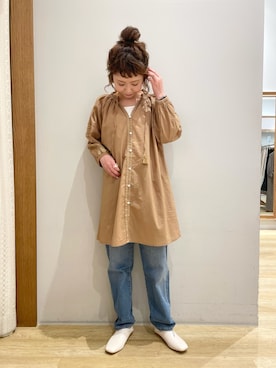 「イオンモール新小松」｜tomopuuさん（レディース・152cm）の春コーディネート