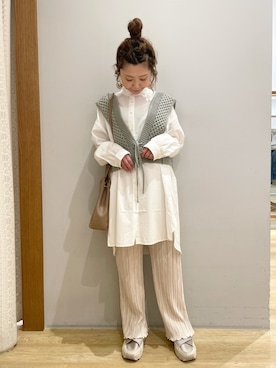 tomopuuさん（レディース・152cm）の春コーディネート