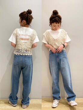 tomopuuさん（レディース・152cm）の春コーディネート