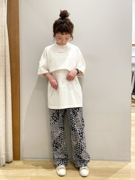 「koe（コエ）のアイテム」を使った、tomopuuさん（レディース・152cm）の春コーディネート