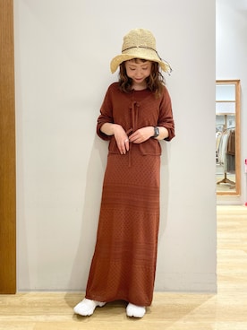 「koe（コエ）のアイテム」を使った、tomopuuさん（レディース・152cm）の春コーディネート