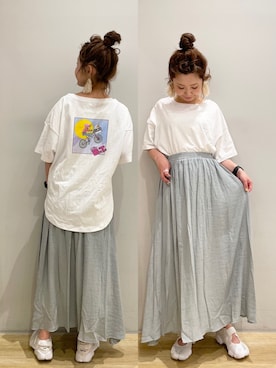 tomopuuさん（レディース・152cm）の夏コーディネート