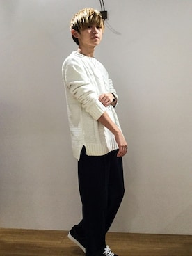 ikka HEAD OFFICE Men'sさんのコーディネート