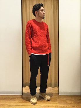 ikka HEAD OFFICE Men'sさんのコーディネート