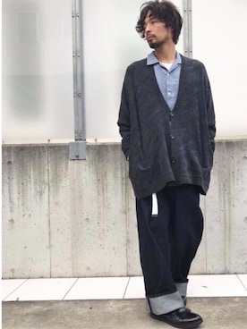 「オシャレウォーカー」｜「アイテム（その他）」を使った、ましゃしさん（メンズ・174cm）の春コーディネート