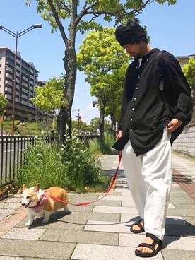 「オシャレウォーカー」｜「アイテム（その他）」を使った、ましゃしさん（メンズ・174cm）の春コーディネート
