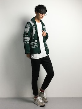 RENさん（メンズ・176cm）の冬コーディネート