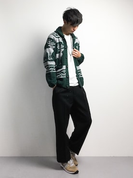 RENさん（メンズ・176cm）の冬コーディネート