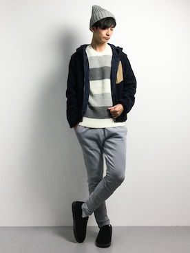 RENさん(メンズ・176cm)の冬コーディネート