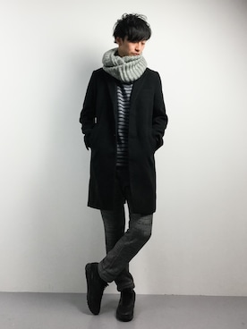 RENさん（メンズ・176cm）の冬コーディネート