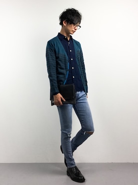 RENさん（メンズ・176cm）の冬コーディネート