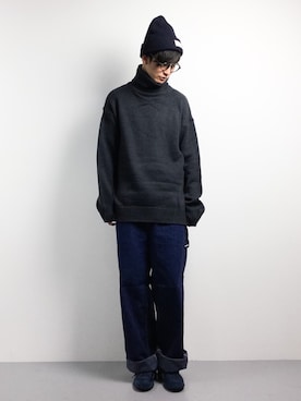 RENさん（メンズ・176cm）の冬コーディネート