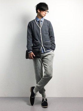 RENさん（メンズ・176cm）の冬コーディネート