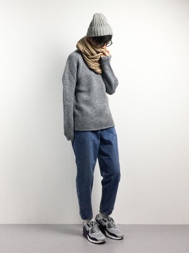 RENさん（メンズ・176cm）の冬コーディネート