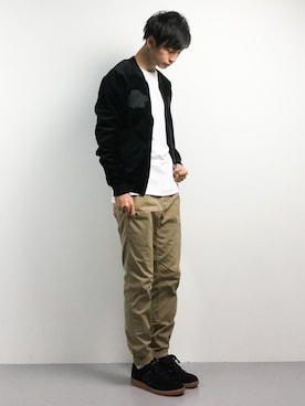 RENさん（メンズ・176cm）の冬コーディネート