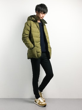 RENさん（メンズ・176cm）の冬コーディネート