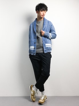 RENさん（メンズ・176cm）の冬コーディネート