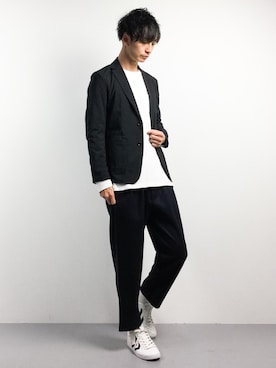 RENさん（メンズ・176cm）の冬コーディネート