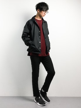 RENさん（メンズ・176cm）の冬コーディネート