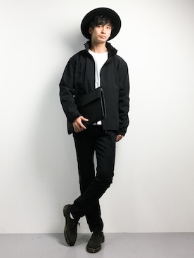 RENさん（メンズ・176cm）の冬コーディネート